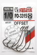 Гачок Fanatik FO-3315 №1/0 Офсетний 4шт.,FO-3315-1_0 - зображення 2