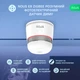 Разумный фотоэлектрический ZigBee датчик дыма Nous E8 (5905072800662) - изображение 2