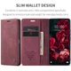 Чохол книжка з магнітом Xiaomi Redmi 13C CaseMe Wine (35388-42) - зображення 3