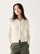Кардиган шерстяной вязаный женский Uniqlo 960447363 L Молочный (1159825454) - изображение 1