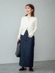 Кардиган шерстяной вязаный женский Uniqlo 960447363 L Молочный (1159825454) - изображение 12