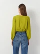Футболка женская Zara 1971/945 L Зеленая (01971094511040) - изображение 2