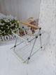 Корзина для фруктов Pin Family металлическая 2-ярусная 30,4х21,5х30,5 см Белая - изображение 1