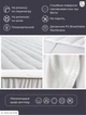 Наматрасник U-tek Simple Непромокаемый с резинками по углам 120x190 см (SPU120190) - изображение 3