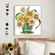 Набір для вишивання за нанесеною на канву схемою "Lily Flower 4". AIDA 14CT printed 32*35 см - зображення 3