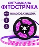 Світлодіодна фітострічка для кімнатних рослин квітів мікрозелені Led SMD 2835 фітолампа Grow Light повний спектр 12 вольт в силіконі IP65 з блоком живлення діодна фито лента 5 метрів - зображення 1