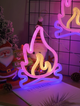 Нічник світлодіодний 3DTOYSLAMP Fire - зображення 3