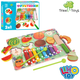 Деревянная игрушка Tree Toys Многофункциональная доска MD 1895, ксилофон, фрукты-пазлы, в коробке - изображение 1
