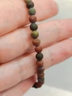 Браслет Magic Stone із яшми Пікассо 4 мм, one size - зображення 2