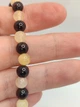 Браслет Magic Stone з гранату та цитрину 6 мм, one size - изображение 2