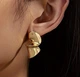 Сережки біжутерія Вінт Fashion Jewelry Золотистого кольору - зображення 3