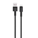 Кабель USB XO NB-Q166 Type-C Quick Charge 5A black (763) - изображение 1