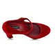 Жіночі туфлі Dolce&Gabbana Mary Jane із замшевої шкіри 39.5 (25.4 cm) червоні CD0883A127587515 - зображення 6