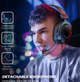 Игровые наушники с микрофоном FIFINE H9 USB с 7.1 и 3.5 мм для ПК, Mac, PS4 и PS5 - изображение 6