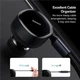 Автомобільний зарядний пристрій із вбудованим кабелем Baseus Enjoyment Retractable 2-in-1 Type-C + Type-C 33W (C00035500111-00) Black - зображення 10
