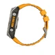 Смарт-годинник Garmin Fenix 8 51mm AMOLED Sapphire Graphite DLC Titanium with Spark Orange Silicone (010-02905-53) - изображение 4
