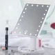 Настольное зеркало для макияжа Large Led Mirror с LED подсветкой, белый - изображение 10