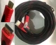 5-метровый 3D кабель Hdmi 5m в оплетке черно красной - изображение 2
