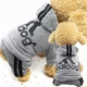 Костюм спортивный для собак Adidog Серый S - изображение 6