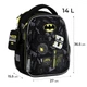 Рюкзак школьный каркасный DC Batman DC25-555S - изображение 2