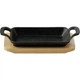 Сковорода MasterPro Foodies cook&share, 17x10 см з серверувальною дошкою (BGMP-3807-EM) - зображення 2