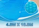 Солярна плівка для басейну CID Plastiques 500 мікрон, розмір – 4,00 м. х 10,00 м. - зображення 1