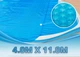 Солярна плівка для басейну CID Plastiques 500 мікрон, розмір – 4,00 м. х 11,00 м. - зображення 1