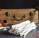 Двусторонние ёршики для чистки курительных трубок Cleaners проволочные ерши - палочки для очищения и создания поделок DIY, 30 см, 25 шт, белые (100246605) - изображение 6