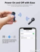 Наушники Omthing Airfree Pods TWS EO005 черные - изображение 5