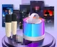 Бежева Bluetooth колонка K52 для караоке, з RGB підсвічуванням - зображення 4