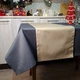 Водостойкая скатерть SoundSleep Loisa 110x140 см Темно-серая (2800004658355) - изображение 7