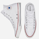 Чоловічі кеди високі Converse Chuck Taylor All Star M7650C 44 (10US) Білі (886952780517) - зображення 5