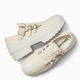 Женские туфли кожаные Converse Chuck Taylor All Star Lugged Heel Mj A10617C 38 (7.5US) 24.5 см Khaki/Off White (194435312613) - изображение 5