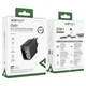 Мережевий зарядний пристрій ACEFAST A82 PD20W GaN single USB-C charger set (P5) (EU) Black (6974316280057) - зображення 2
