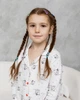 Дитяча піжама для дівчинки бавовна Интерлок кошеня Nicoletta Family look 95230в 12-13год 152-158см білий - зображення 2