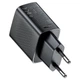 Мережевий зарядний пристрій ACEFAST A102 PD30W GaN single USB-C charger (EU) Black (6974316283287) - зображення 5