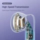 Беспроводные наушники TWS Vention Elf Earbuds E03 BT5.3 IPX5 300mAh Pink Sand (NBHP0) - изображение 3