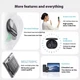 Бездротові навушники ACEFAST FA002 ACEFIT Air wireless earbuds BT5.0 500mAh Black (6974316283621) - зображення 2