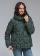 Жіноча ультралегка куртка весняна демісезонна осіння Viva-Wear 6538 S зелений 6538-1 - изображение 2