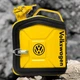 Подарочный набор для мужчин канистра бар 5л (жёлтая) с надписью "Volkswagen" - изображение 1