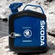 Подарочный набор для мужчин канистра бар 5л (синяя) с надписью "Skoda" - изображение 1