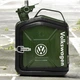 Подарочный набор для мужчин канистра бар 5л (болотная) с надписью "Volkswagen" - изображение 1