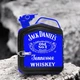 Подарунковий набір для чоловіків каністра бар 5л (синя) з написом "Jack Daniel's" - зображення 5