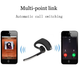Бездротова Bluetooth гарнітура Callme V8 для смартфонів IOS Android - зображення 3