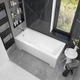 Ванна акриловая Helmken Luna 170x70 см (8634Y3544V) комплект 4 в 1: прямоугольная ванна, ножки, Белая фронтальная и боковая панель - изображение 9