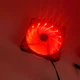 Кулер для корпуса 120мм, с LED подсветкой (Красный) 15led - изображение 3