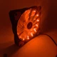 Кулер для корпуса 120мм, с LED подсветкой (Красный) 15led - изображение 6