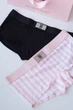 Набор хлопчатобумажных трусиков Victoria's Secret Cotton Shine Patch Hiphugger Panty Logo размер S - изображение 2