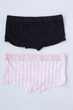 Набор хлопчатобумажных трусиков Victoria's Secret Cotton Shine Patch Hiphugger Panty Logo размер S - изображение 6
