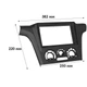 Переходная рамка Lesko 9" Mitsubishi Outlander 2003-2006 (7091) - изображение 4